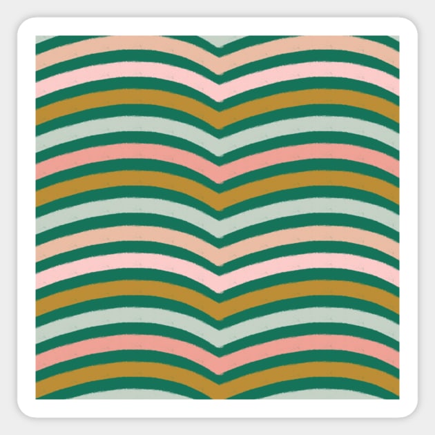 Rolling Hills (Thrive) Sticker by Cascade Patterns